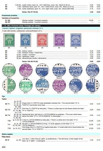 YUGOSLAVIA 1918–1991 Specialized Catalog of Postage Stamps 2024