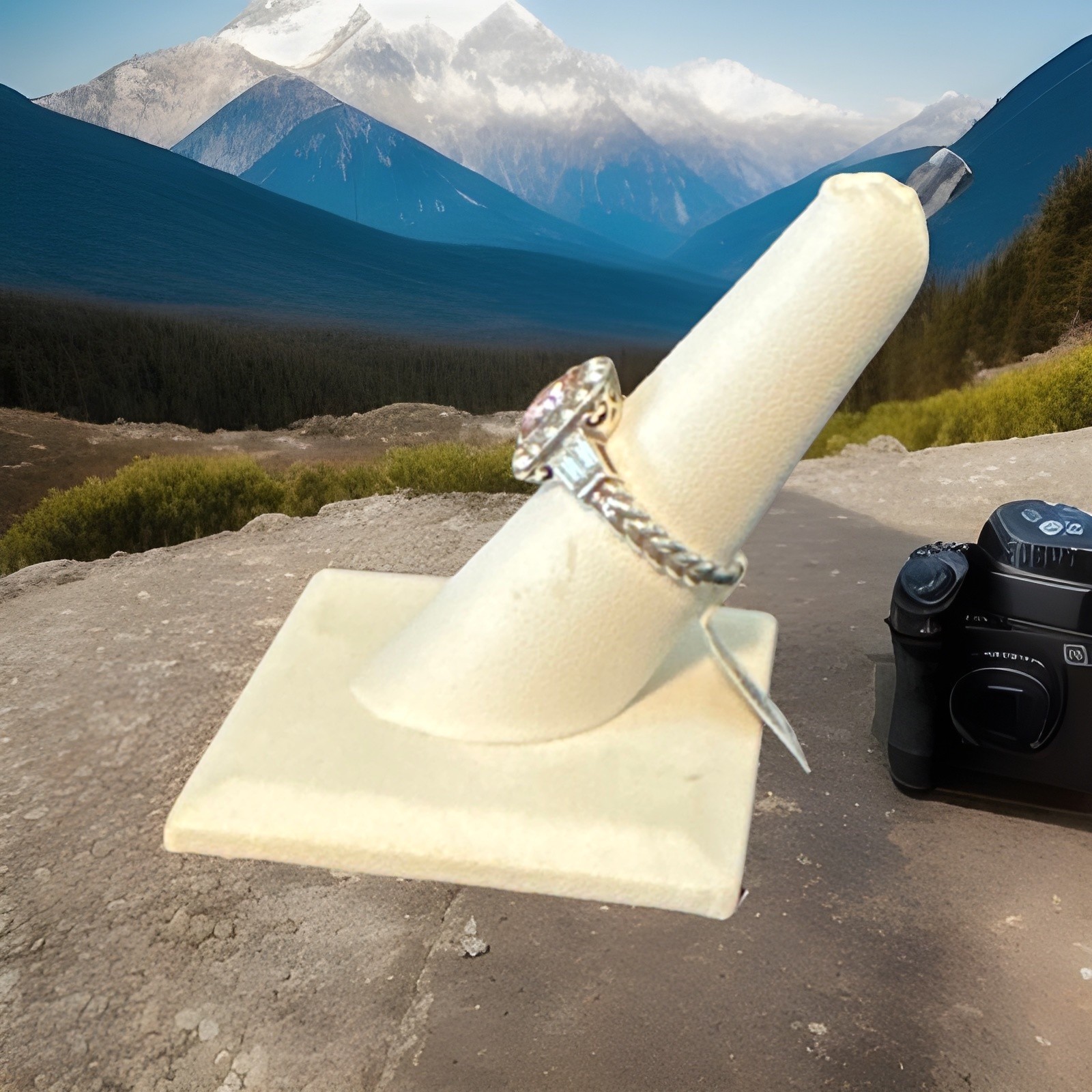 Brighton REINA Ring Pink Size 9 NWT List $78 Rare Find!