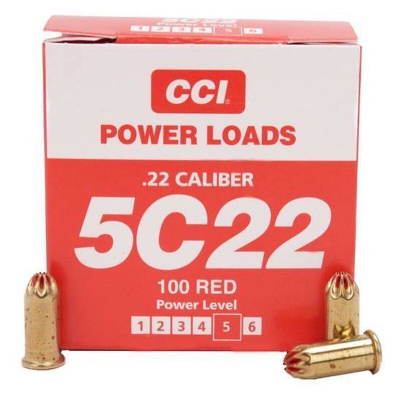 DT Systems .22 Caliber 4C22 Blank Power Loads 100 Red 100-120 Yards 88118 2 Box