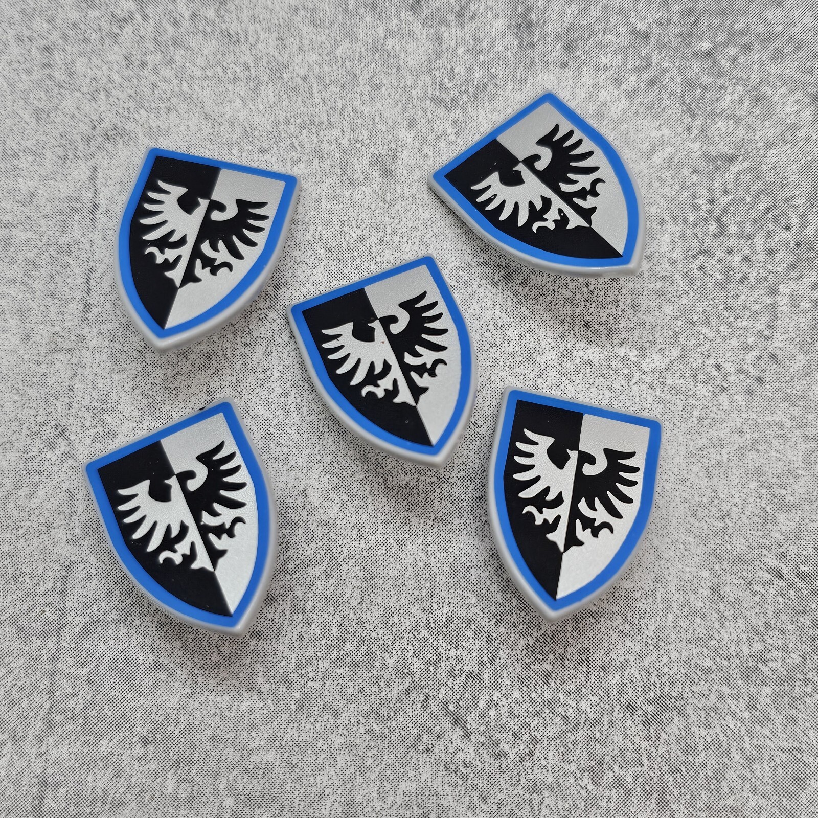 5pack Custom Eagle Shield Blocks Accessory for Minifigures b12DPA7
