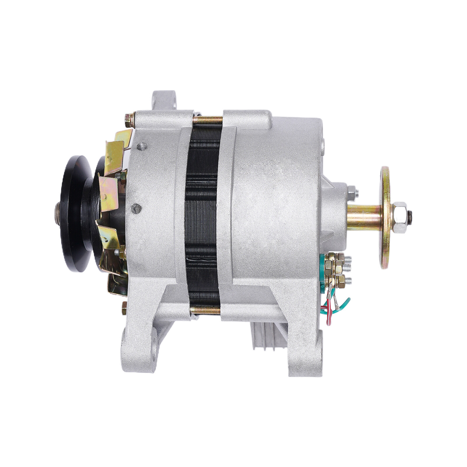 1KW PMA Permanent Magnet Generator AC Brushless Low Rpm Alternator Double Wheel