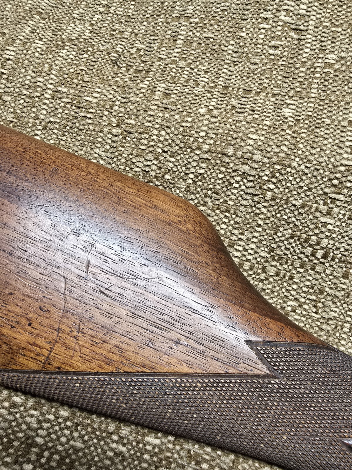 Vintage Original 1902 German Luger Carbine Shoulder Stock P08 Not Repro