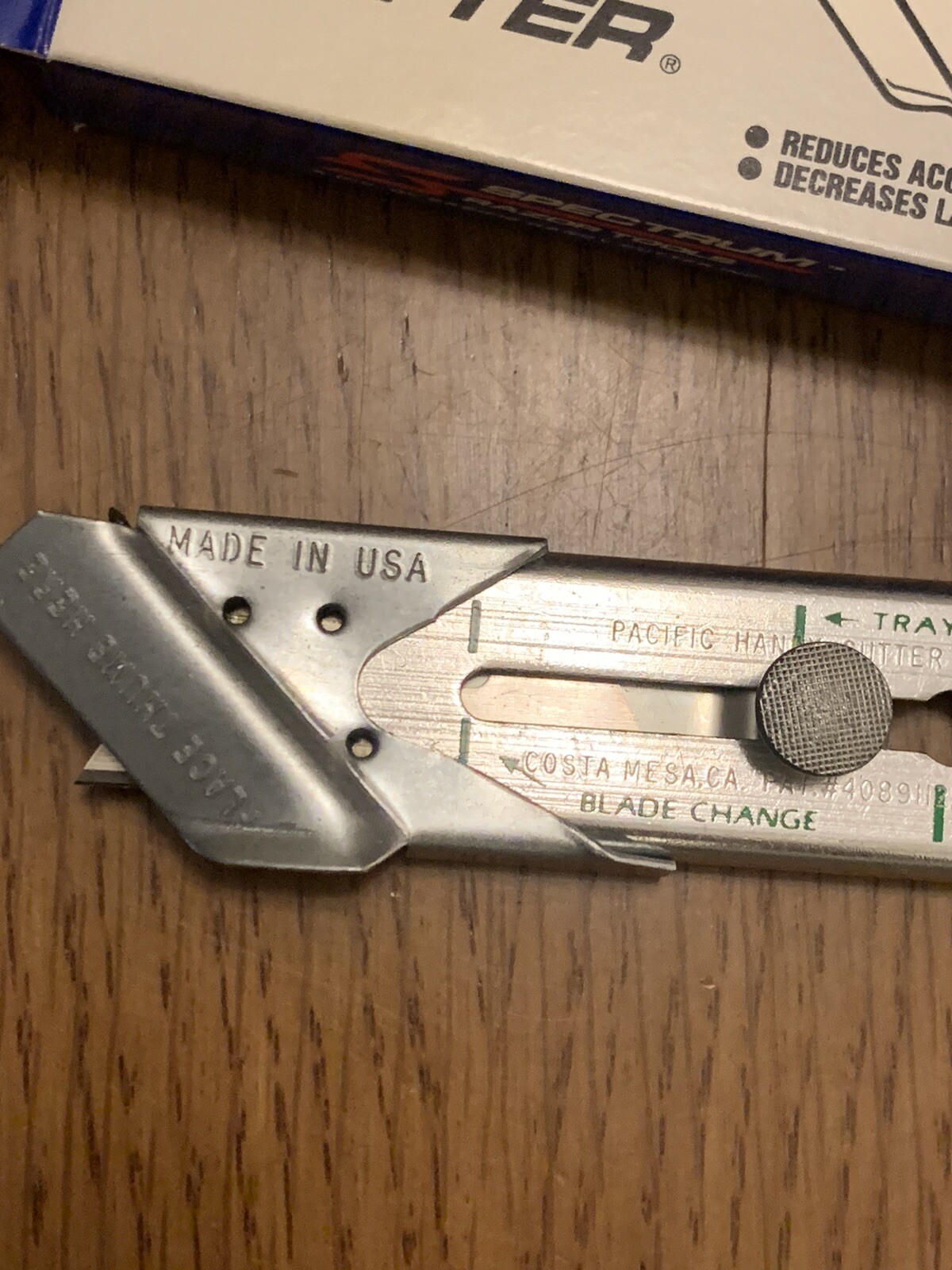 Vintage Pacific Handy Cutter PHC Box Cutter Costa Mesa California, New in Box