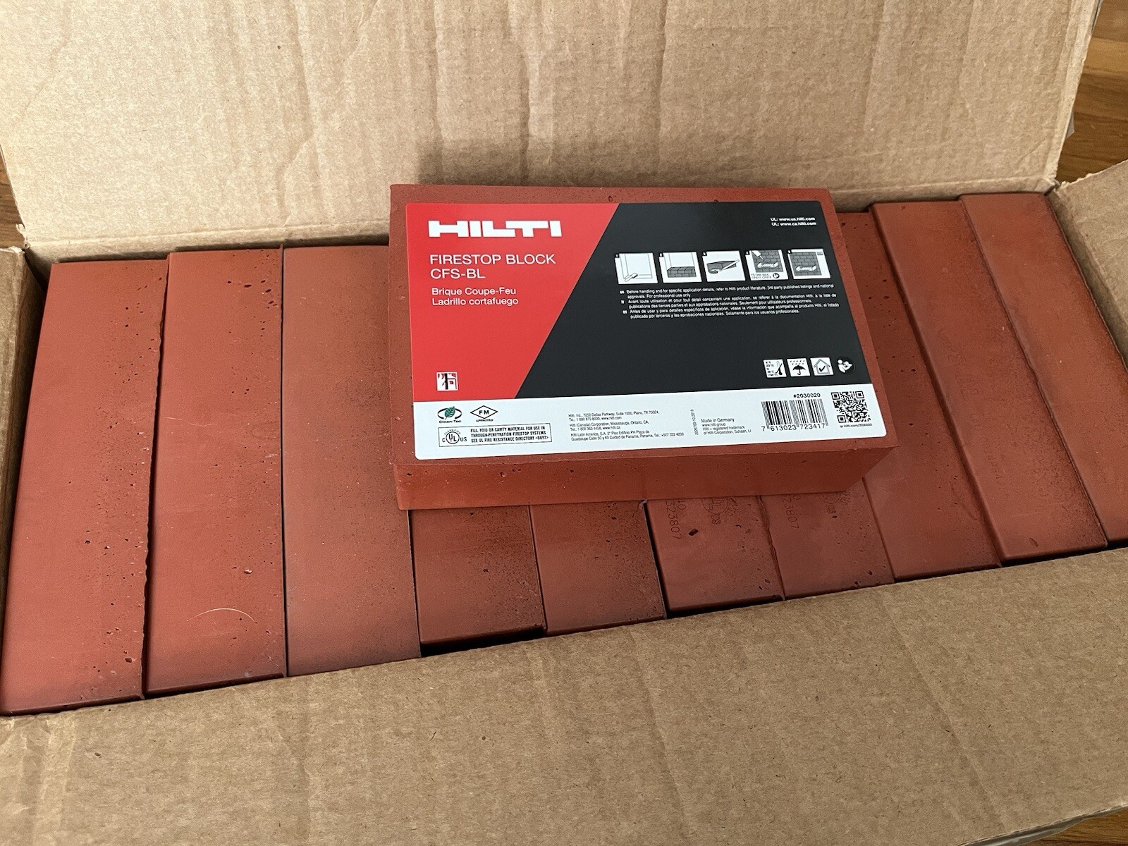 Hilti ( 10 PCs ) CFS-BL Firestop Block