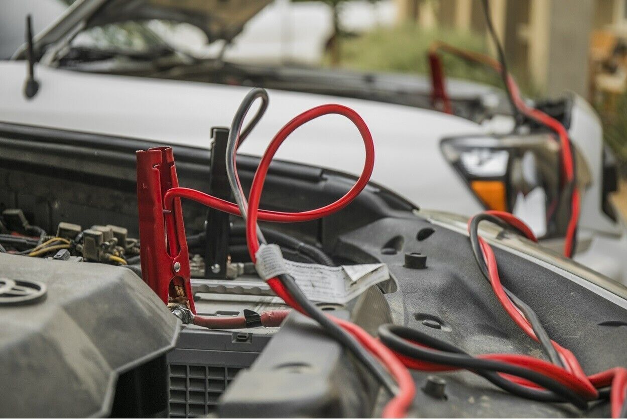 Heavy Duty Power Jumper Booster Cables Commercial Grade Battery 2 Gauge 800 AMP