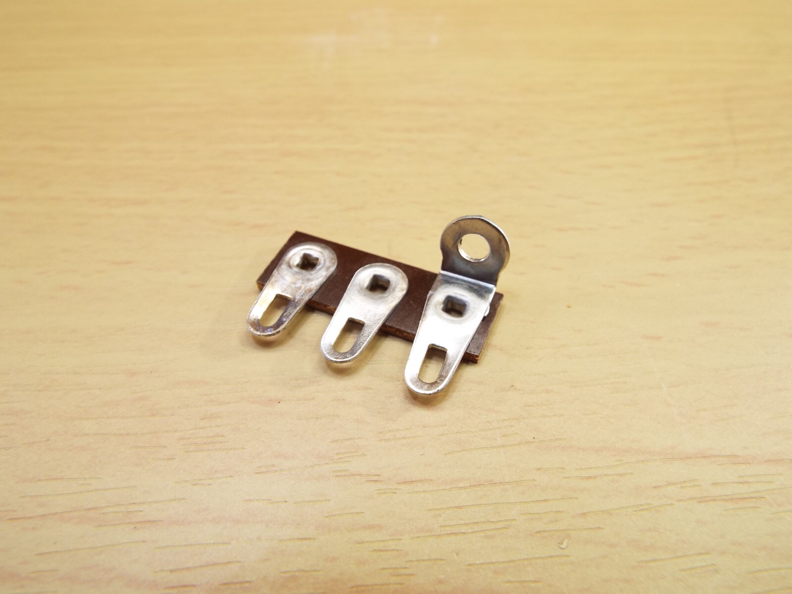 QTY6 PHENOLIC HD LARGE 3 LUG TERMINAL SOLDER STRIP 1 COMMON CHASSIS GROUND TAB