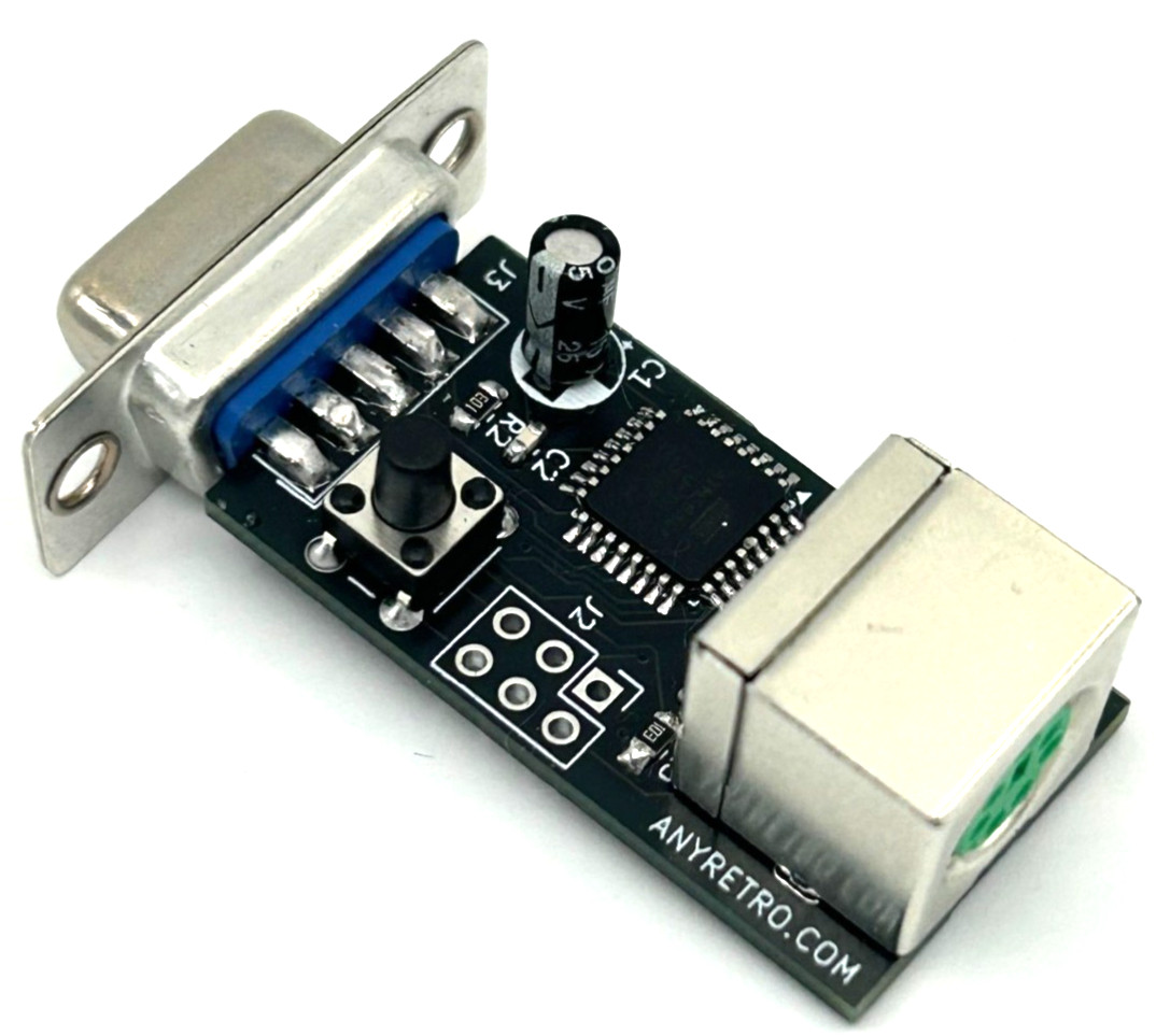 Commodore 64 1351 Compatible PS/2 Mouse Adapter (Use with Geos etc) - USA Seller