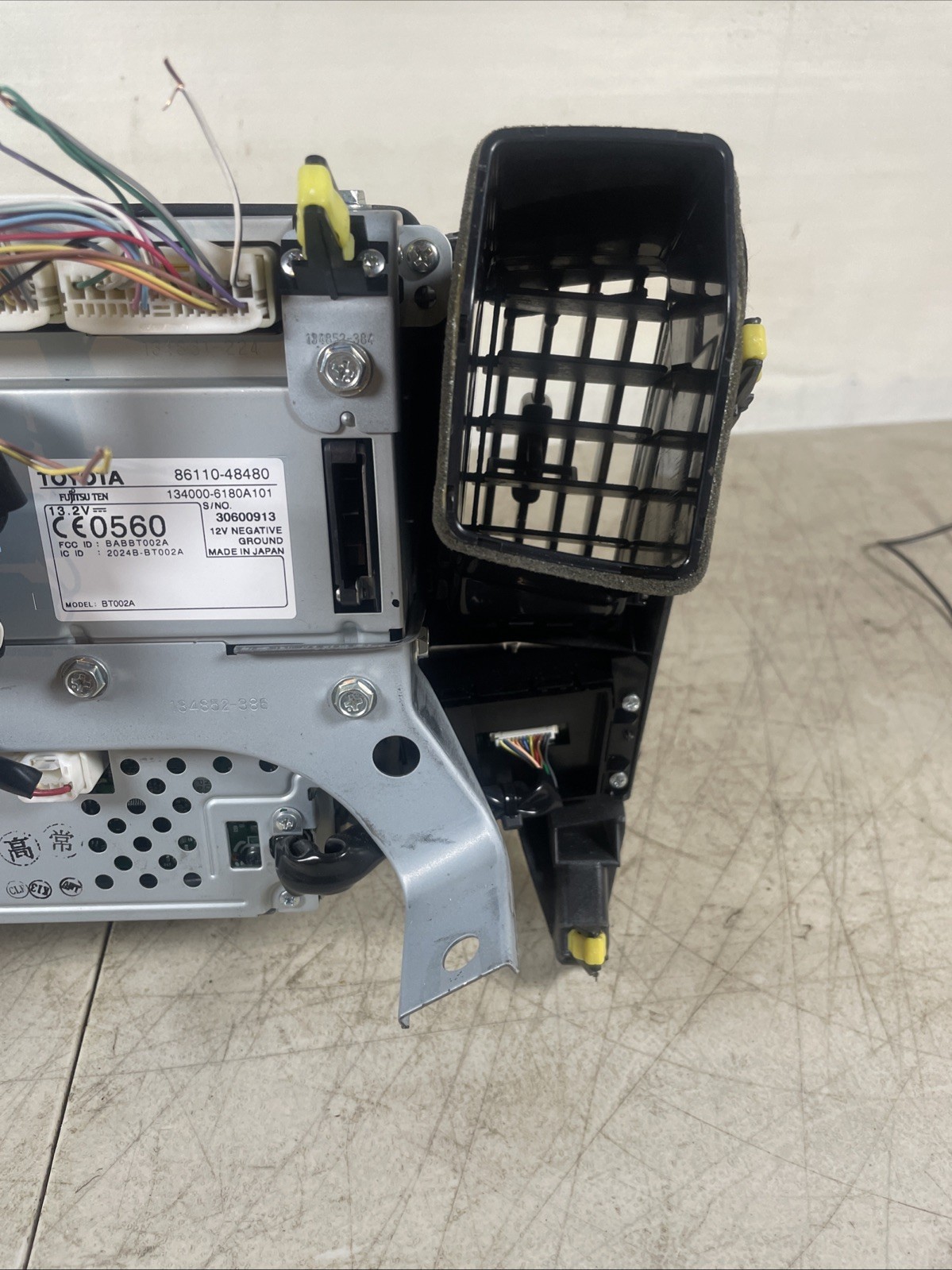 2008-2009 LEXUS RX400H DASH RADIO NAVIGATION DISPLAY SCREEN CLIMATE TESTED OEM