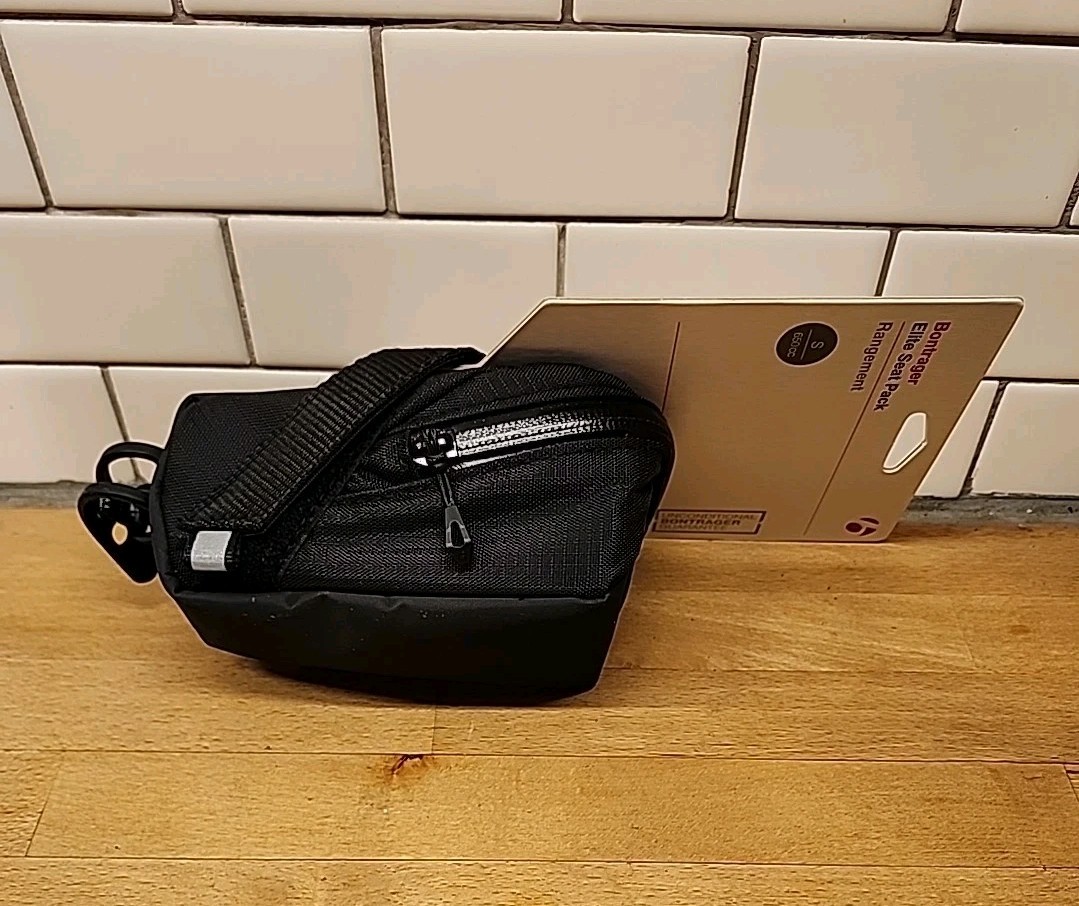 Bontrager Elite Seat Pack Small Bike Saddle Storage Bag (650cc) 0.65L Cap.