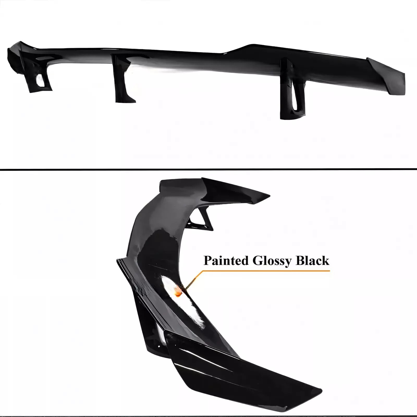 Trunk Spoiler Wing Gloss Black For Chevy Camaro ZL1 1LE Style LT RS SS 2016-2024