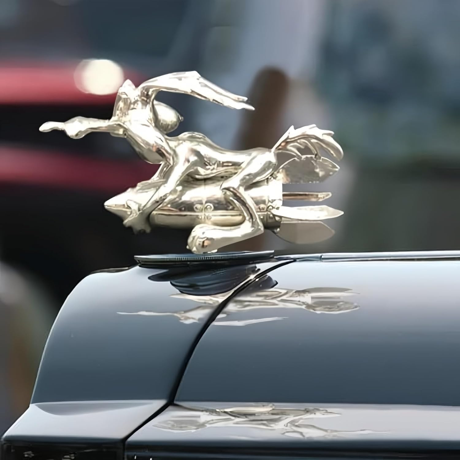 Coyote Trucks Hood Ornament Cartoon Vintage Car Ornaments Inspired