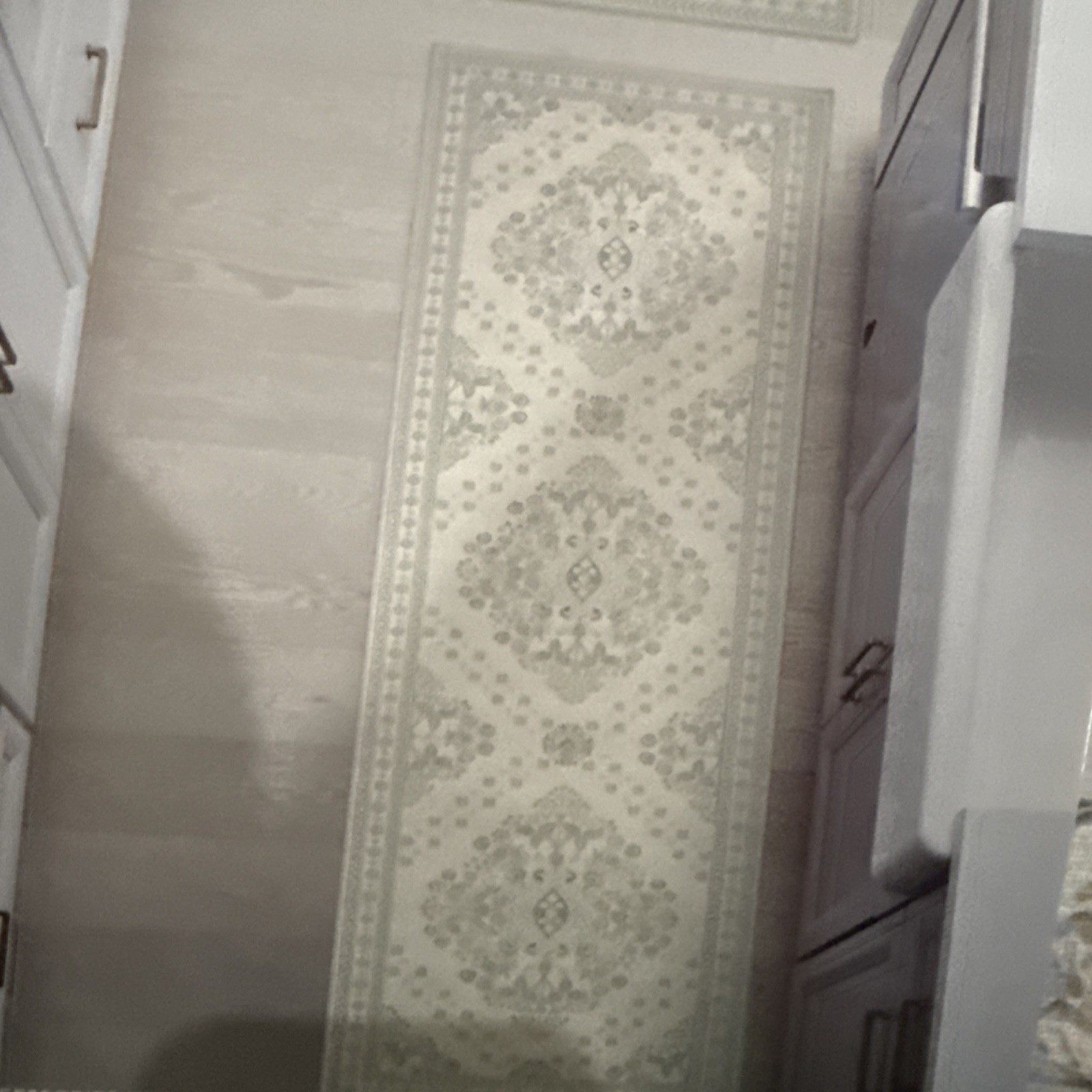 New Wyatt&Ash Washable 2-Pc Runner and Accent Rug Set 30”x46” And 30”x96” Zinn