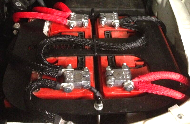 25Ft True 1/0 0 AWG Gauge Power Positive Wire Strand Cable 25' BLACK HI-Quality