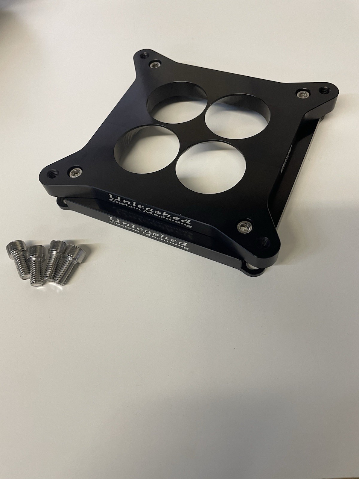 1 Inch tall Blended Cone 4500 Intake to 4150 Carburetor Adaptor Two Piece O-ring