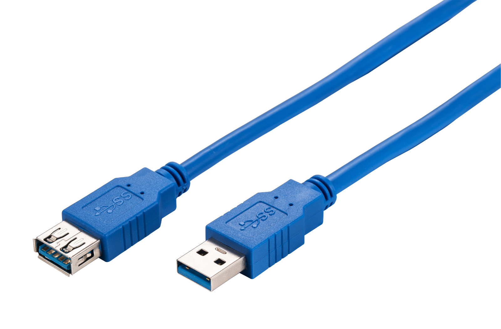 USB 3.0 Extension Cable Blue AM to AF Super Speed EXT Cord 3-15ft Multi-Pack LOT