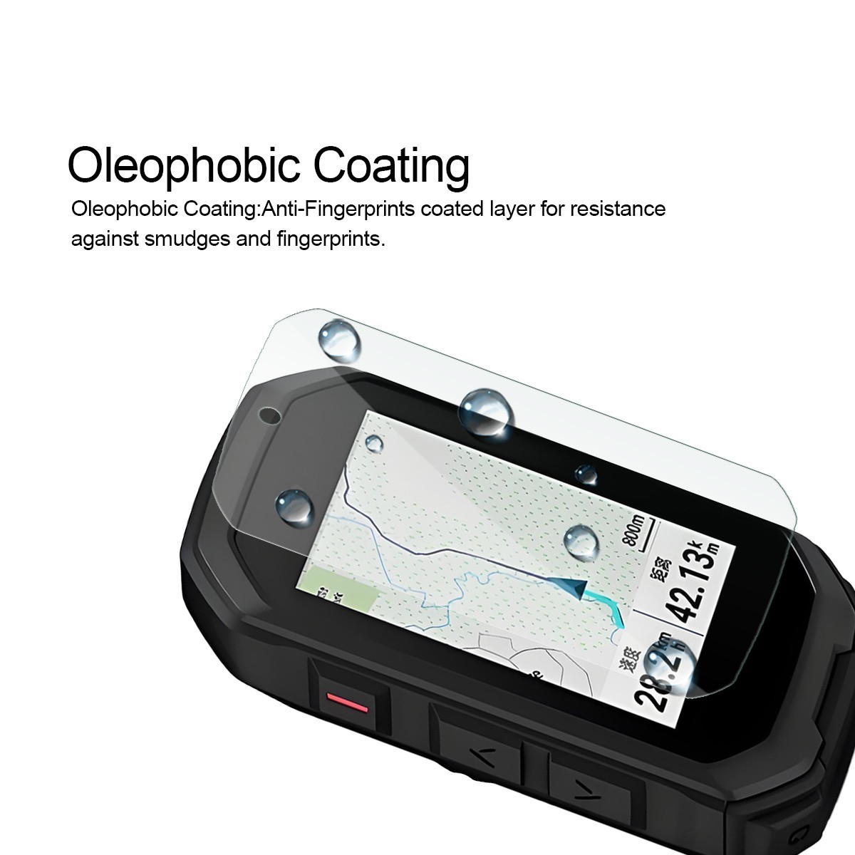 3X Supershieldz Tempered Glass Screen Protector for Garmin Edge MTB