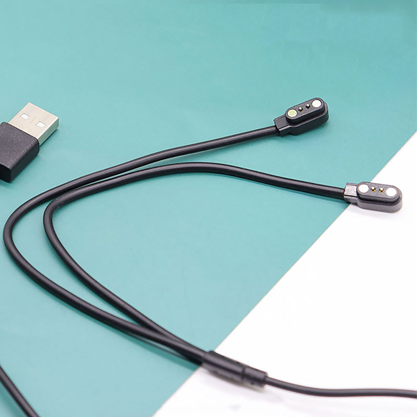 For Bluetooth Smart Glasses Charger Smart Glasses Magnetic Charging Cable 2-in-1