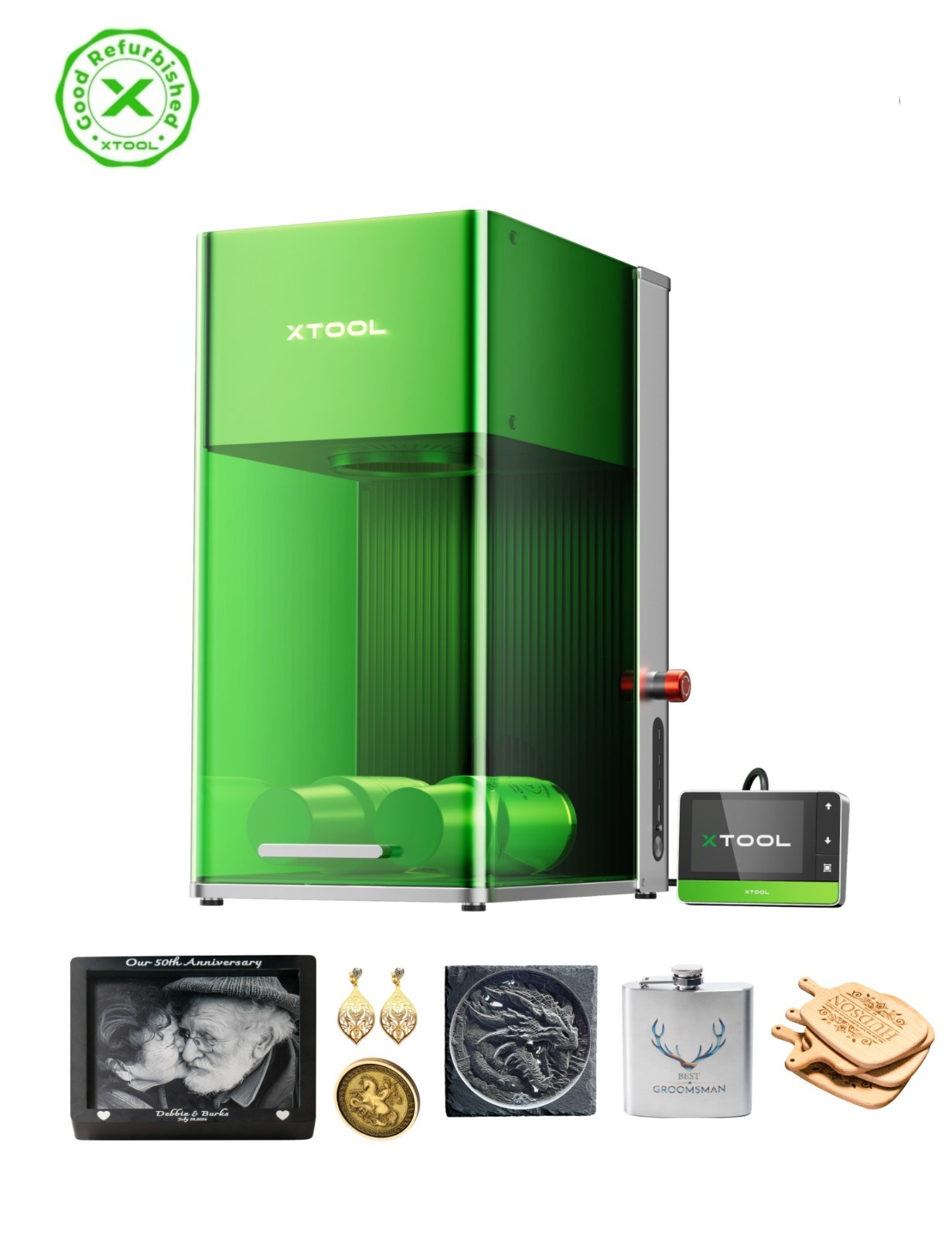 (Refurbished) xTool F1 Ultra 20W Dual Laser Engraver & Cutter, 3D, Smart Camera