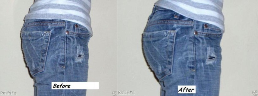 Padded Butt Enhancer Molded Fake ass Bikini Panties Briefs Underwear 7011 S-2XL