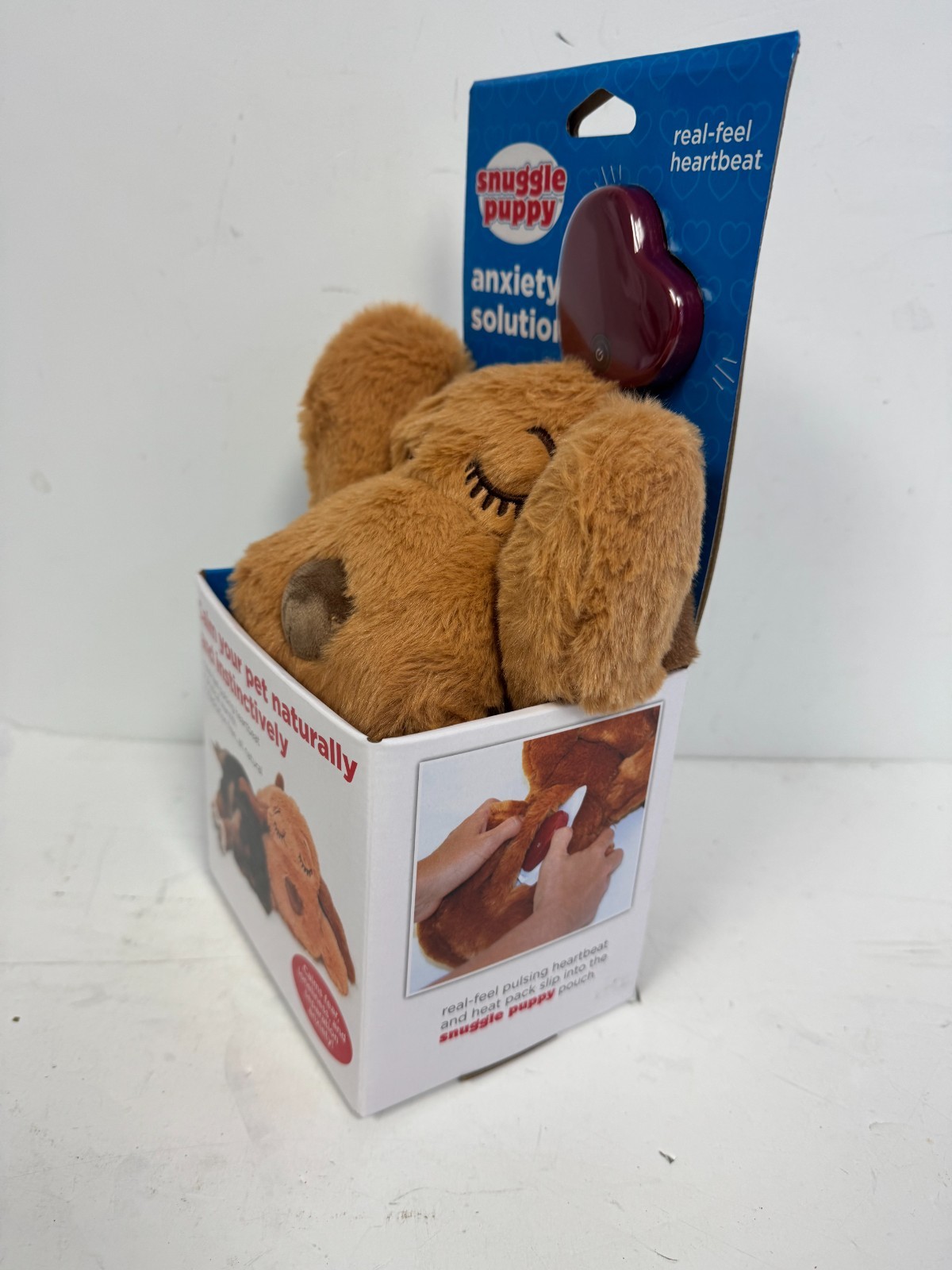 *NEW* Original Snuggle Puppy Heartbeat Stuffed Toy Dogs Anxiety Solutions Calms