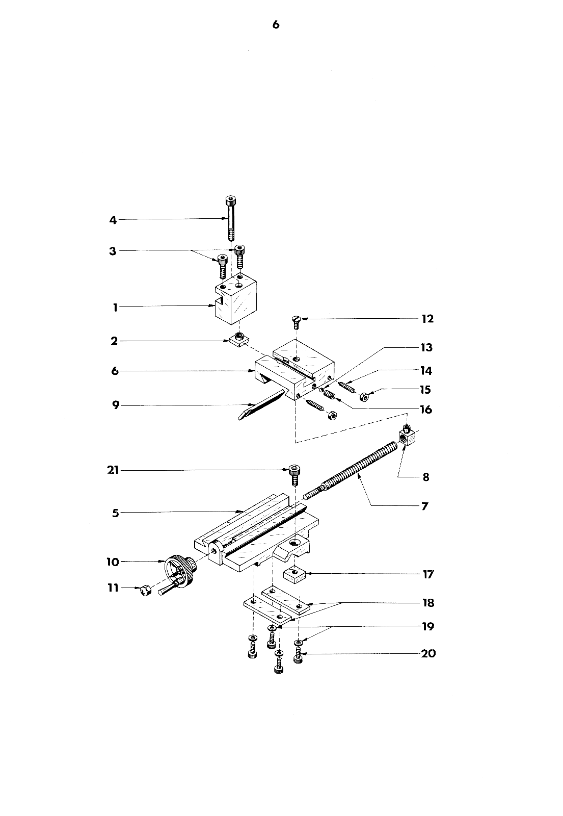 EMCO Unimat 3 Mill Metal Lathe Parts Manual 0302