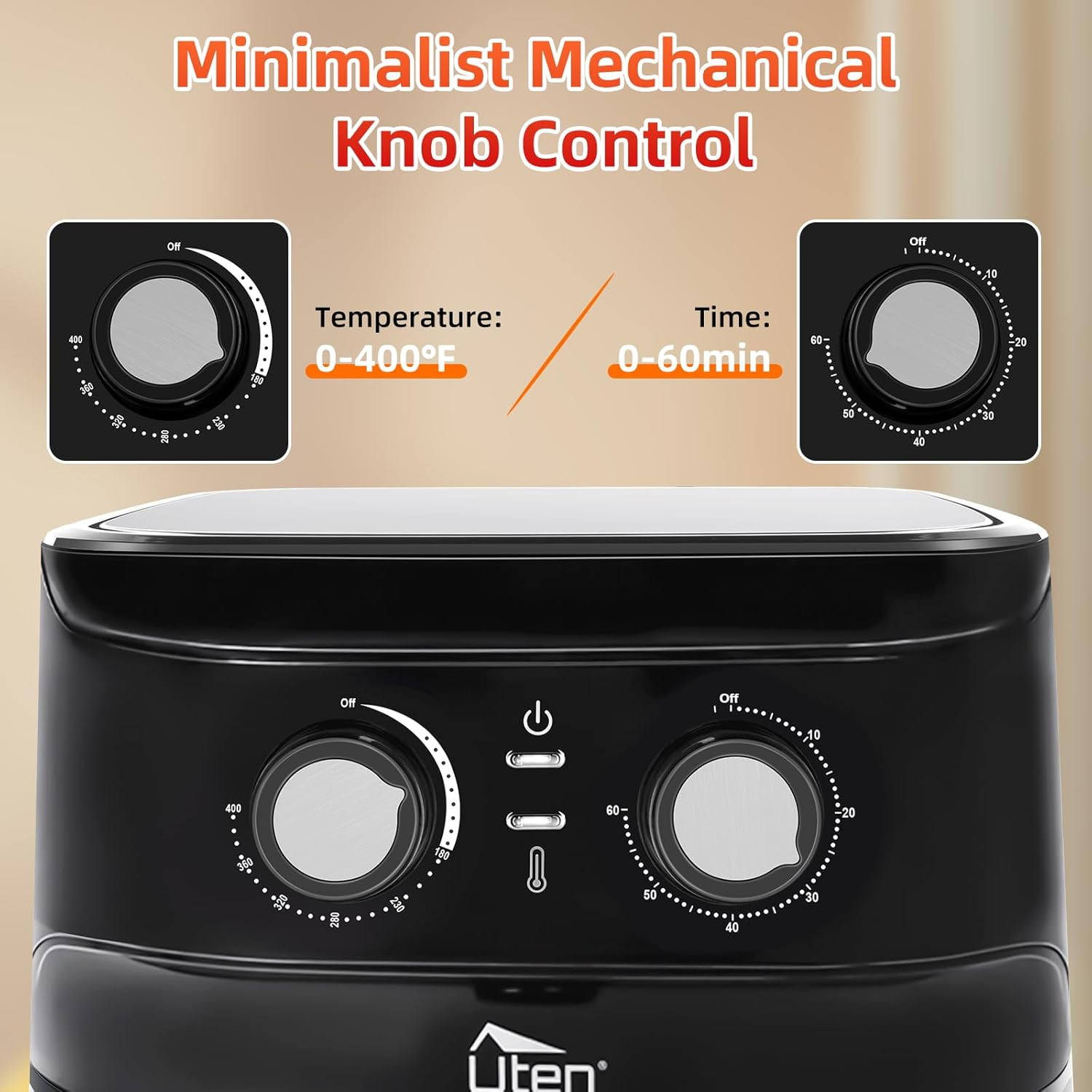 Air Fryer 5.8Qt/5.5L Electric Air fryer Non-Stick Fry Basket Oilless Cooker Gift