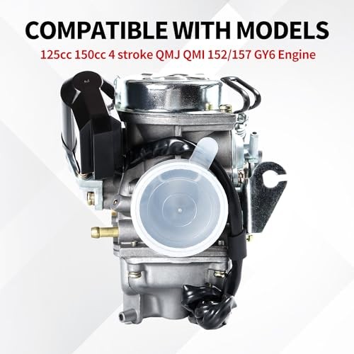 Carburetor for GY6 125cc 150cc 4 Stroke 152QMI 152QMJ 157QMI 157QMJ Engine