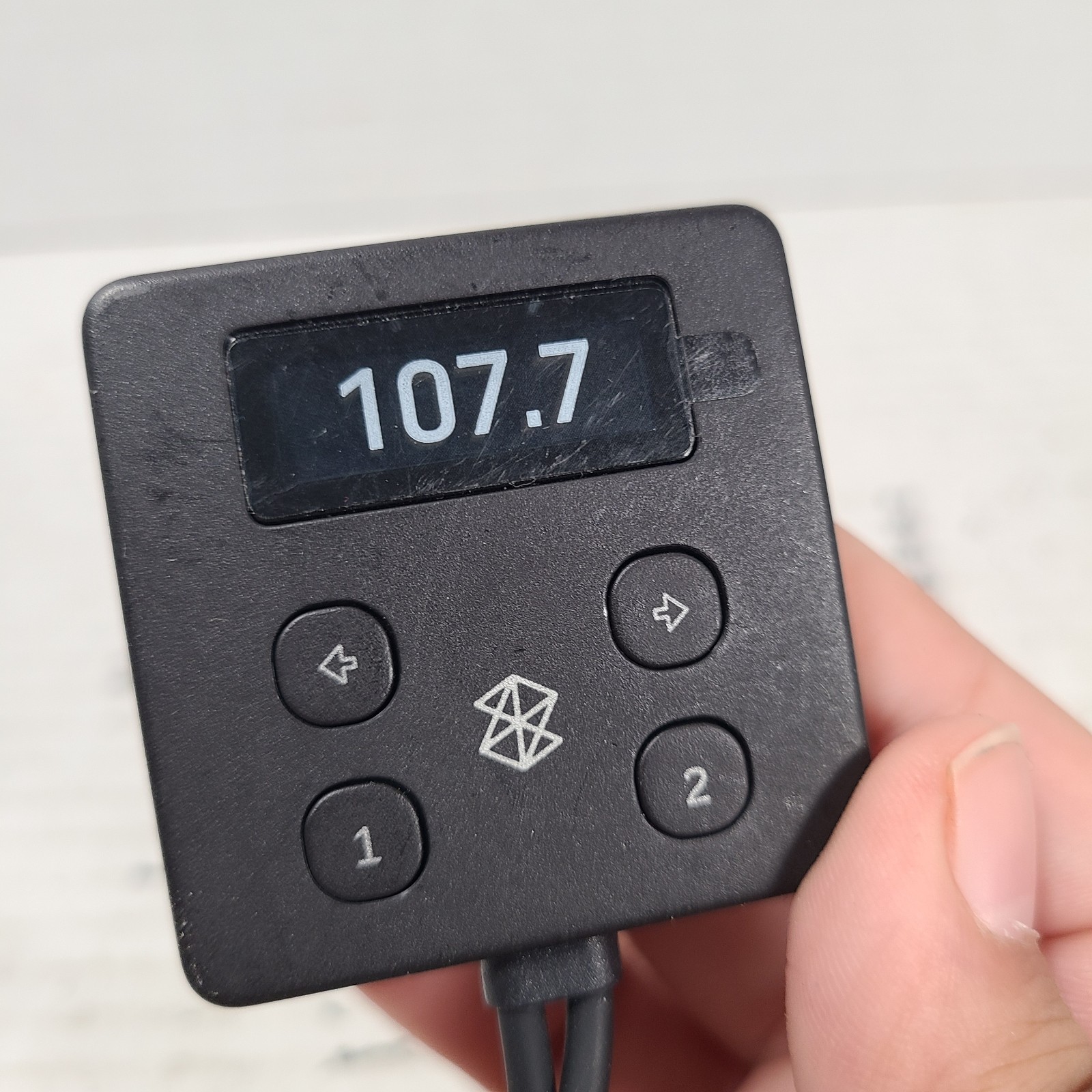 Microsoft Zune Car Pack FM Transmitter Charger Dock Black