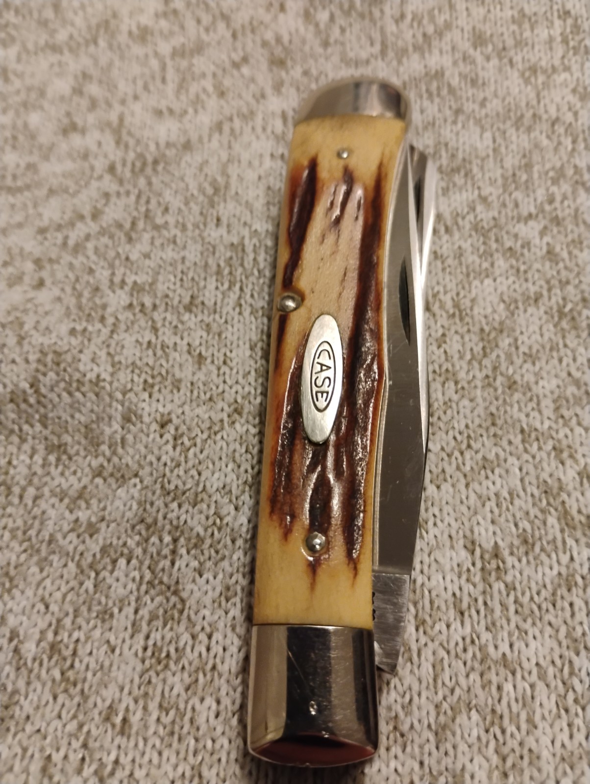 1976 CASE XX 5254 SSP STAG RAZOR EDGE TRAPPER