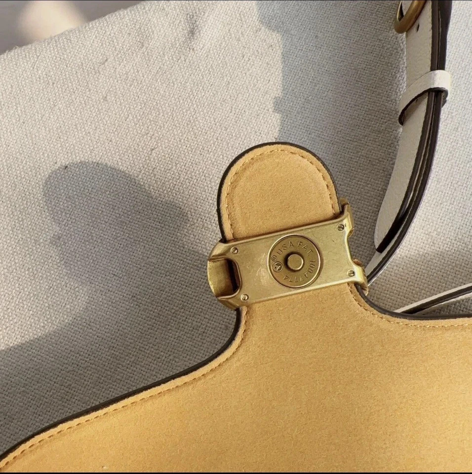 COACH F73995 Tabby Shoulder Bag 26 White Polished Pebble Leather 2 Way Outlet