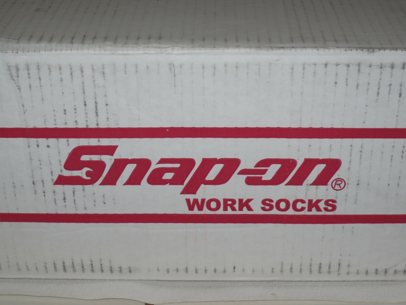 12 Snap-On CREW Socks BLACK LARGE ~ FREE SHIPPING ~ MADE IN USA 12 PAIRS *NEW*