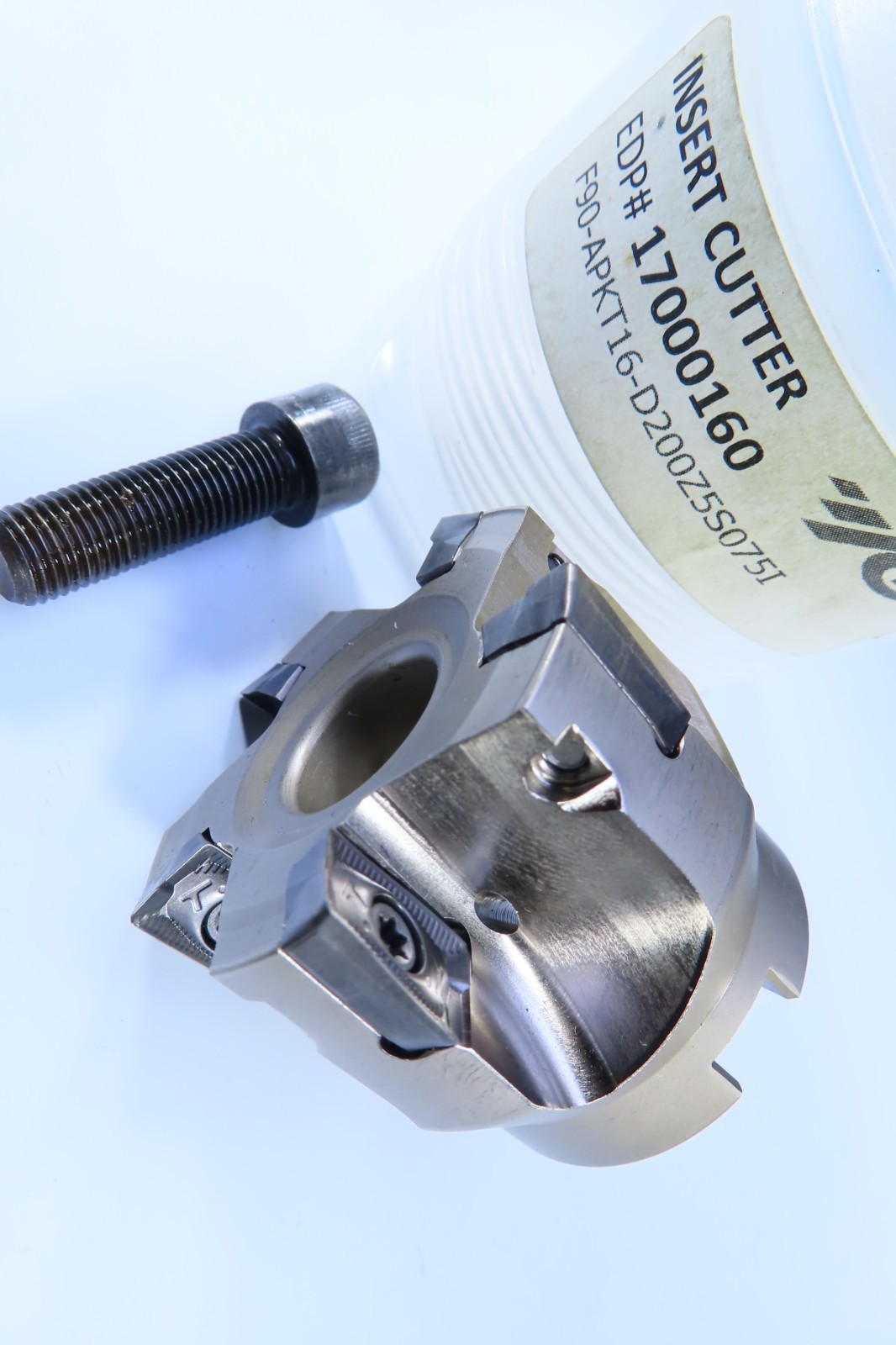 NEW 2" YG F90-APKT16-D200 INDEXABLE SQUARE SHOULDER FACE MILL INSERTS COOLANT