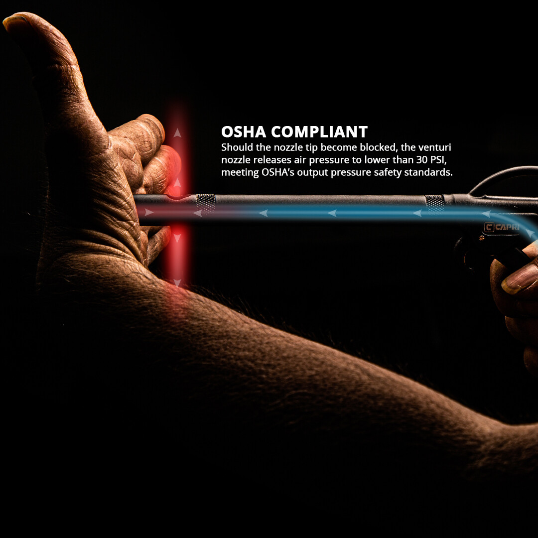 Capri Tools Windstorm EX High Performance Air Blow Gun