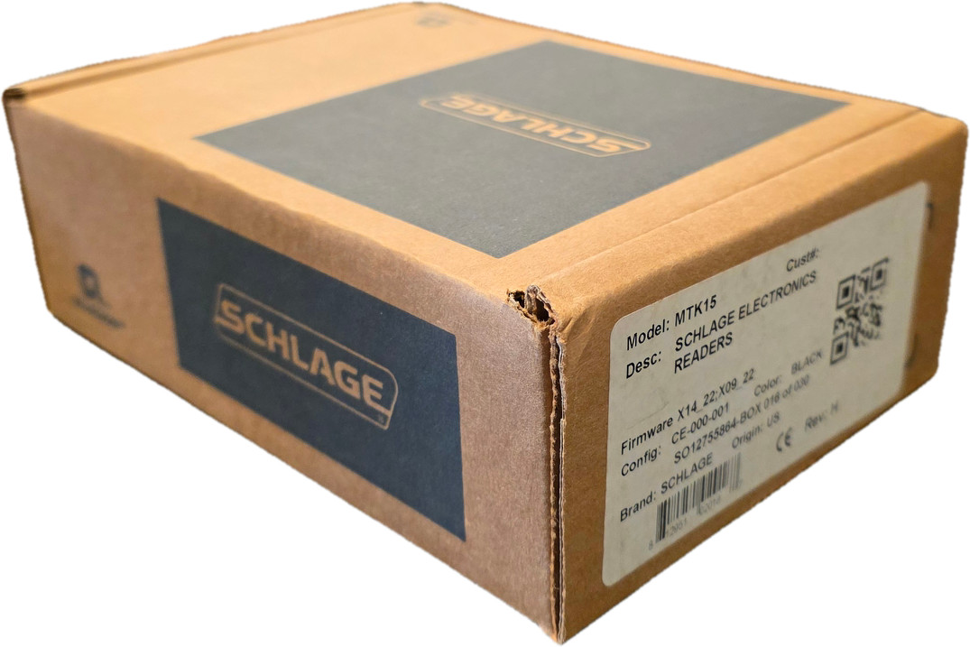 Schlage MTK15 Keypad Card Reader Complete Package - Black