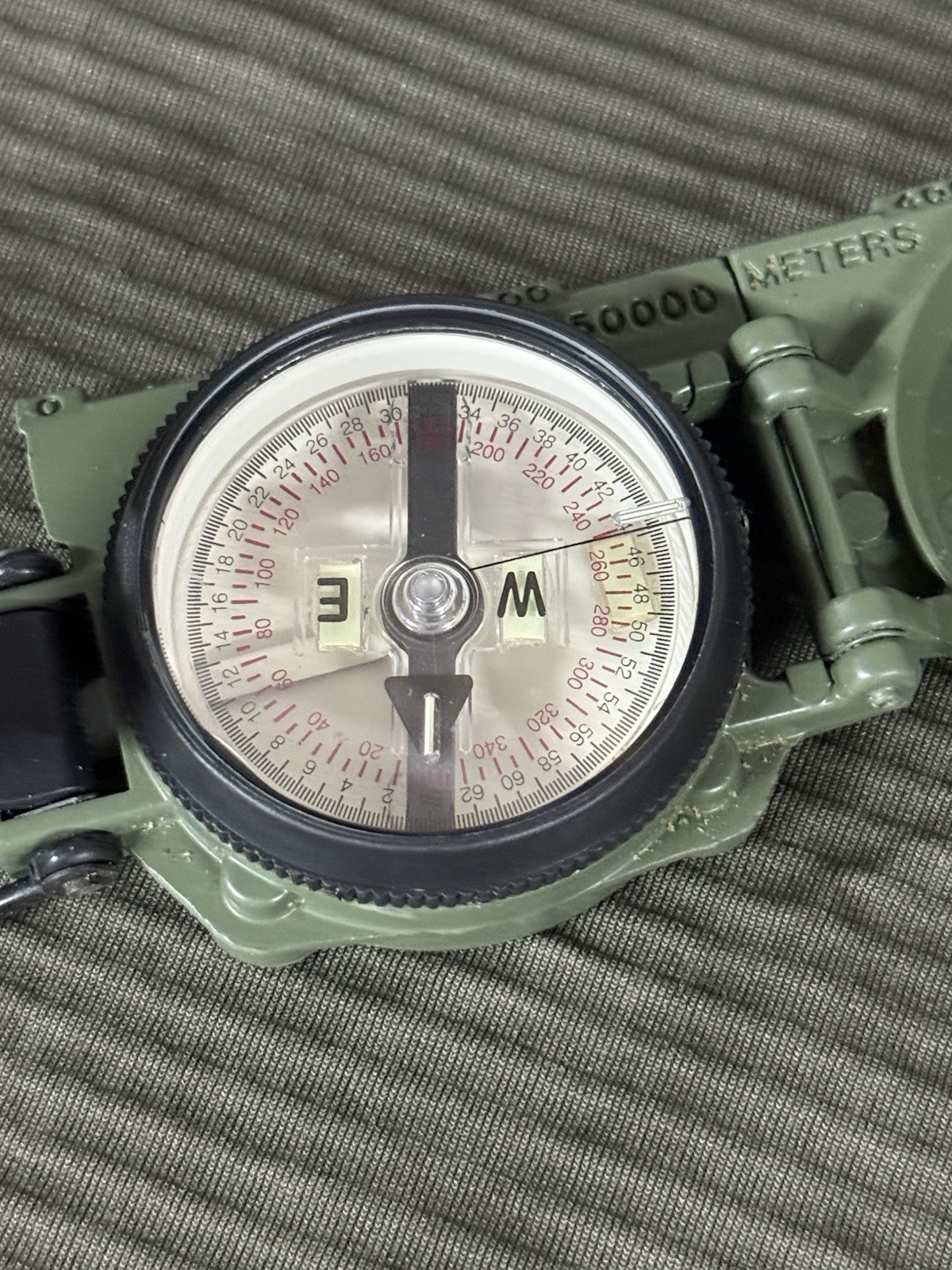 Cammenga Model 3H Tritium Lensatic Compass Olive Drab US Military Issue