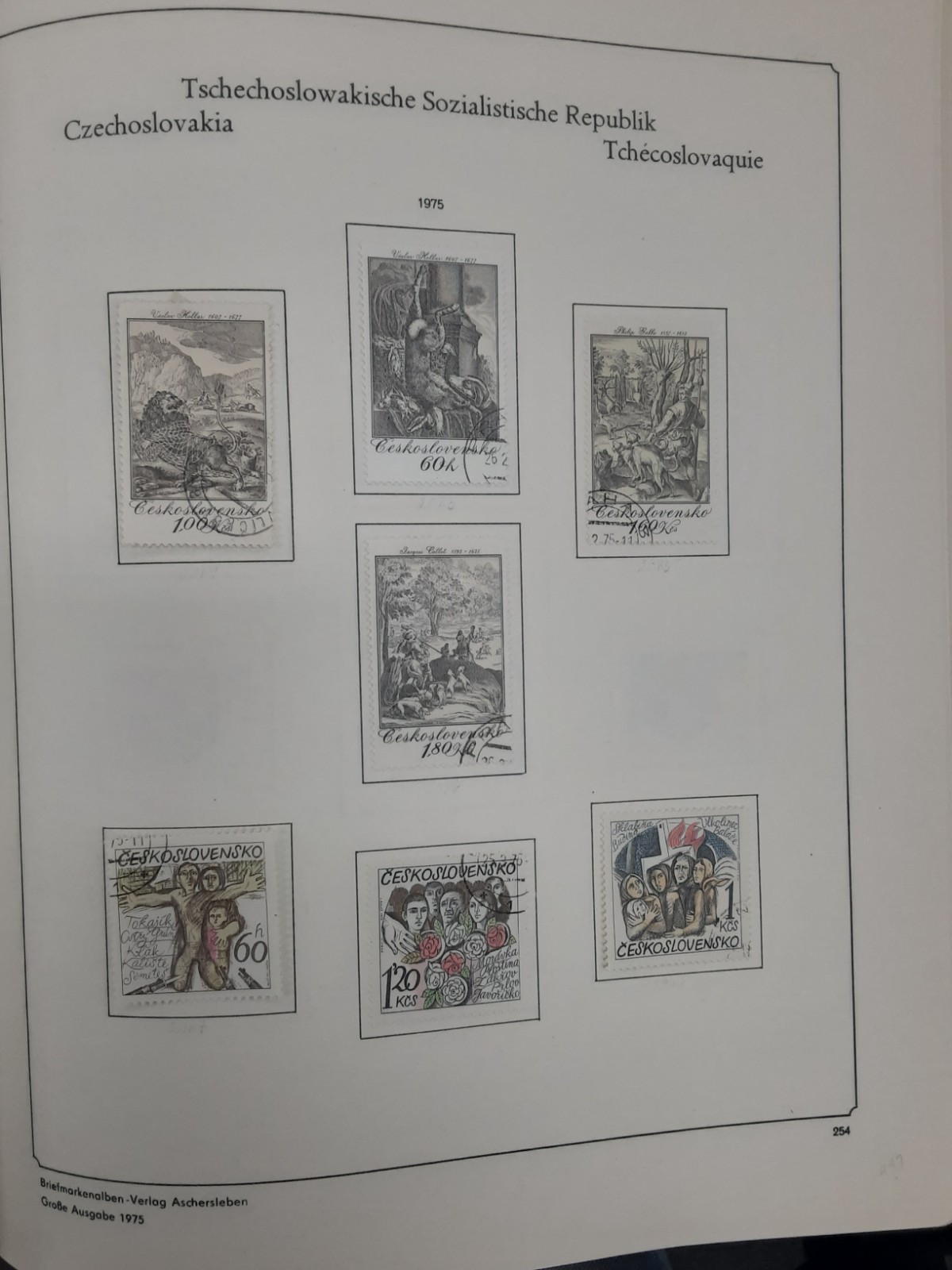 1968-1987 Czechoslovakia Soviet Socialist Republic Abria Album 1,000 + stamps