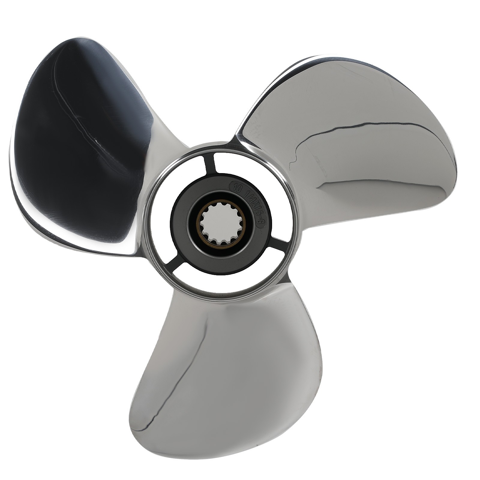 10.25x16 Stainless Propeller for Yamaha 40 50 60HP 663459780098 13 Spline