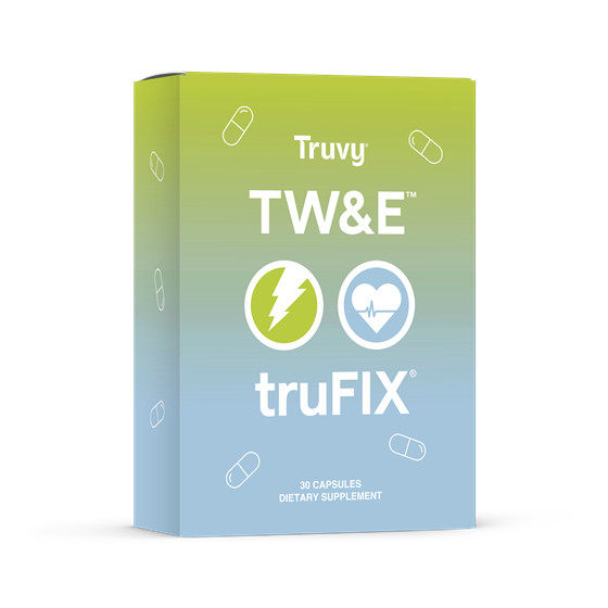 NEW Truvy TW&E + TruFIX 30 Capsule Pack – Fast Free Shipping– support your goals
