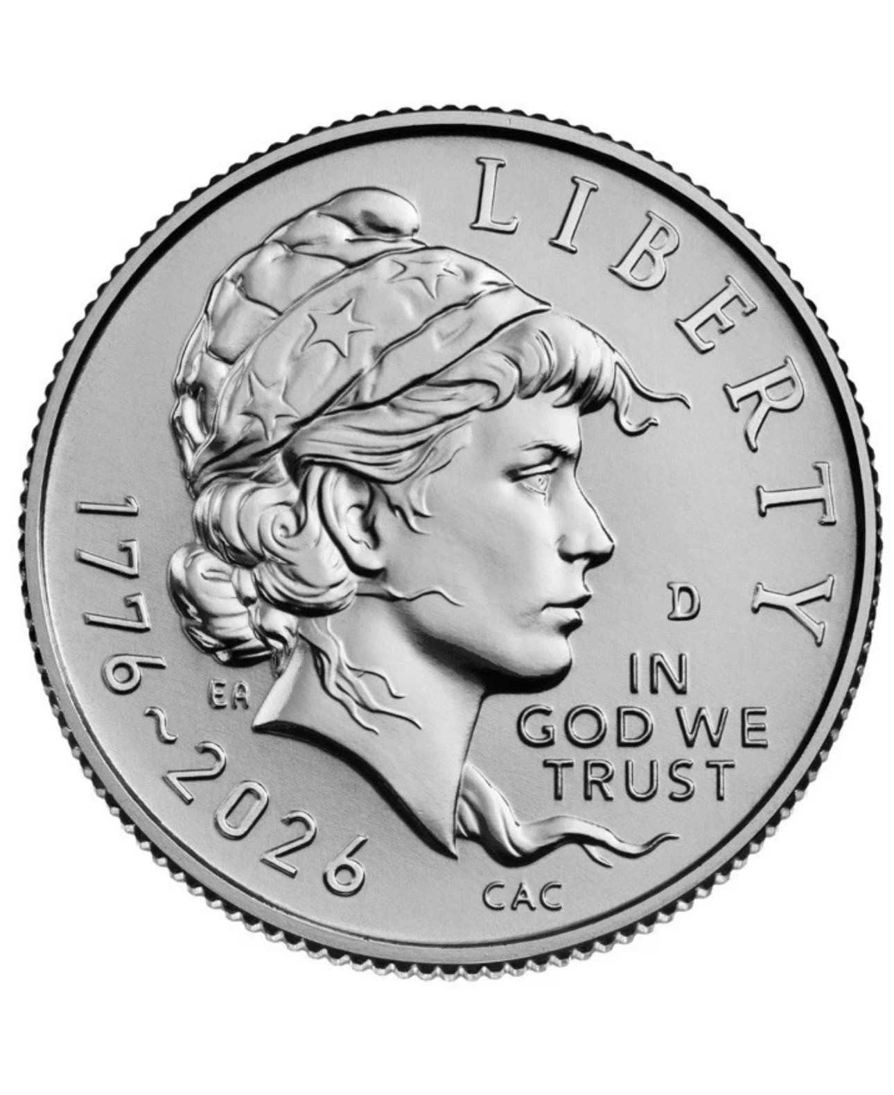 (1) New 1776-2026 D Semi-Quincentennial Liberty Dime Ships fast!