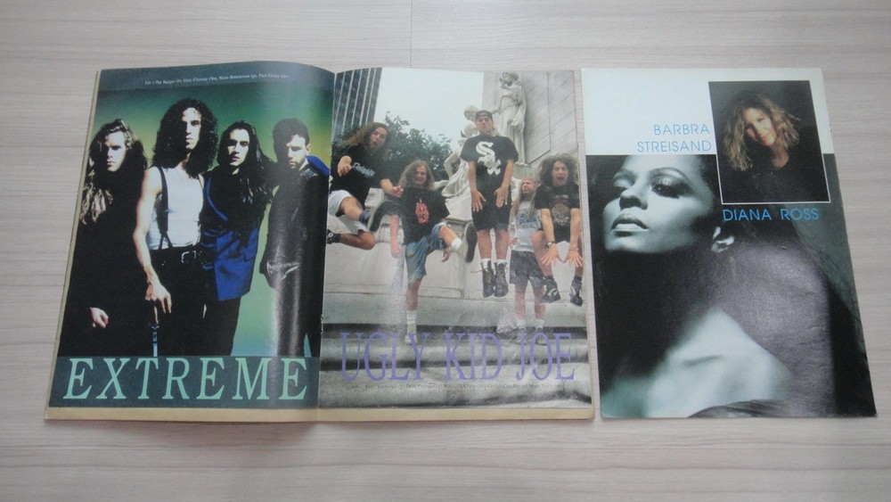 2 SADE Diana Ross Extreme Ugly Kid Joe Depeche Mode PIN UP POSTER Magazine