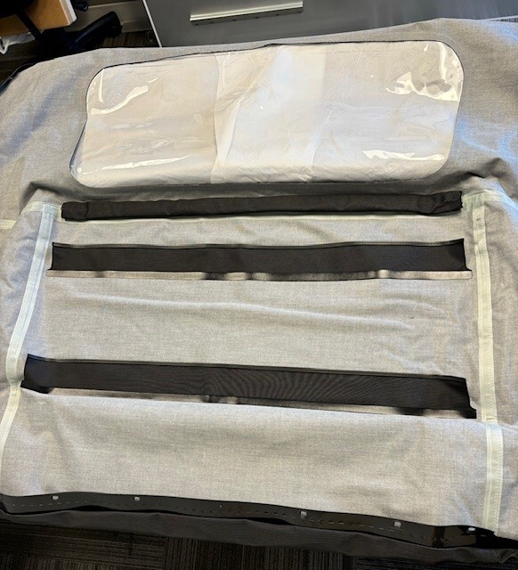 Convertible Soft Top for 1990-2005 Mazda Miata with Plastic Window Econ Vinyl