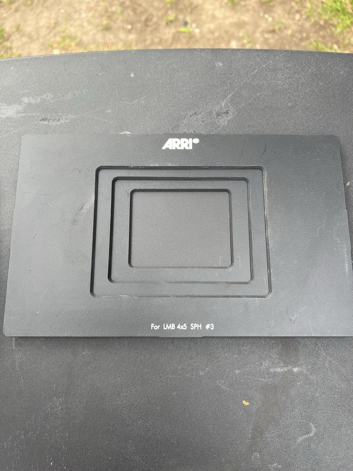 ARRI LMB 4x5 Matte Box Set, Top Flag, Mattes, Bright Tangerine ONE Tray 114/85mm