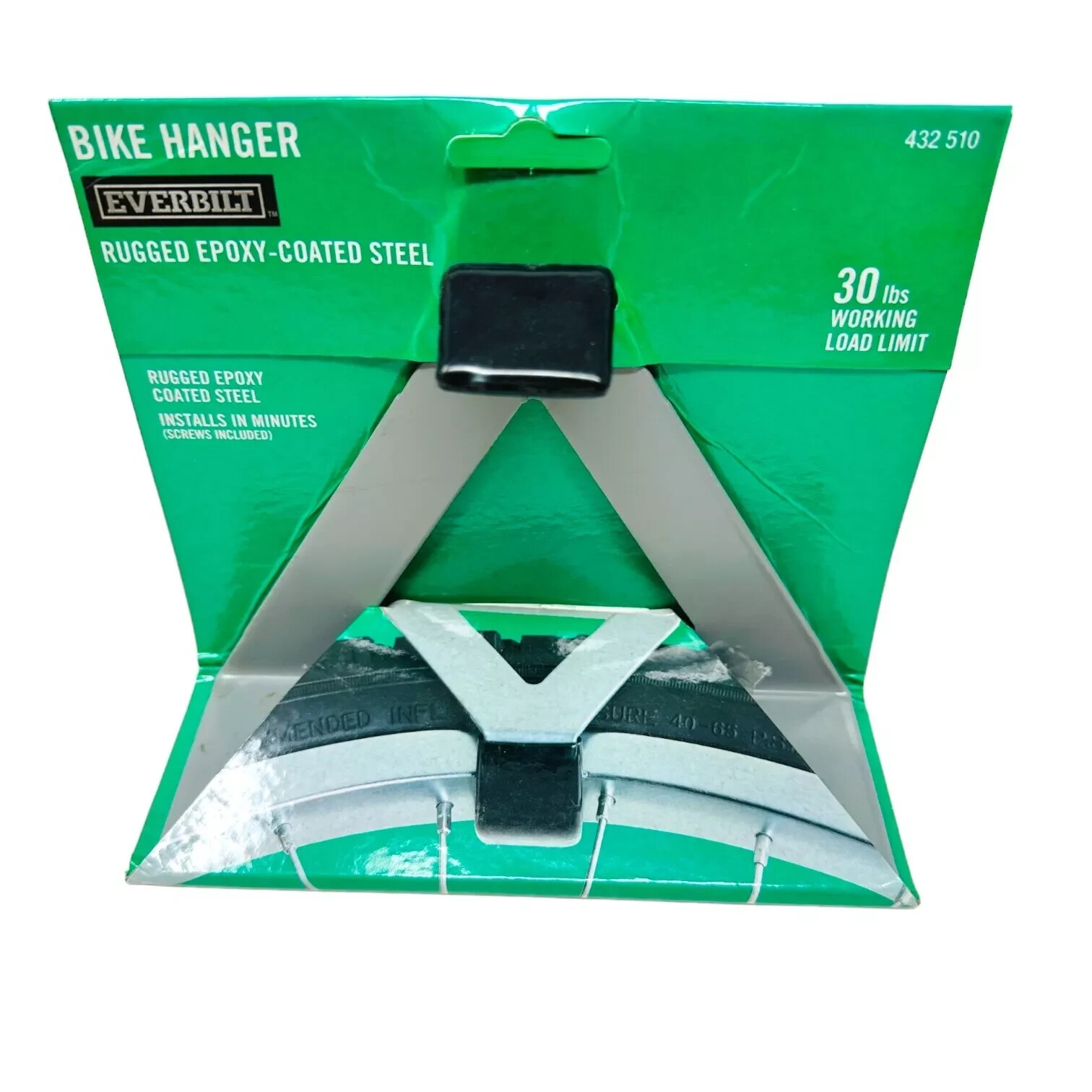 Everbilt Bike Hanger Bracket for Wall and Ceiling Mount 432 510 Pack of 2 pcs