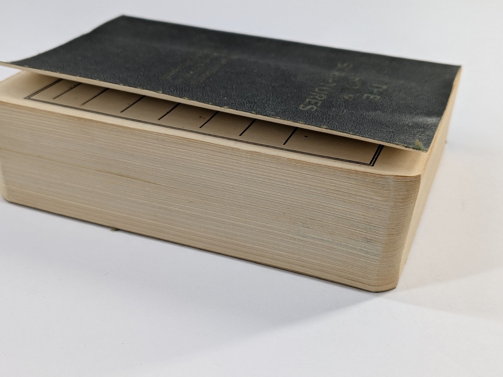 CLEAN 1945✝️Holy Scriptures According To Masoretic Text Chaplains US Army Jewish