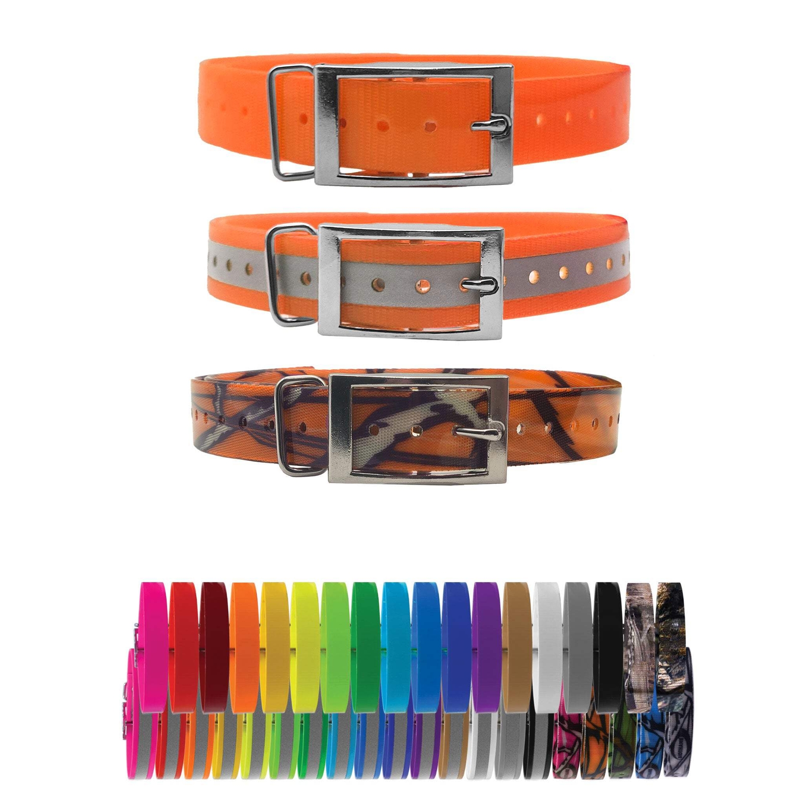 1" Premium Replacement Collar Strap for the Garmin Alpha TT25, T20, TT15X, TT15,