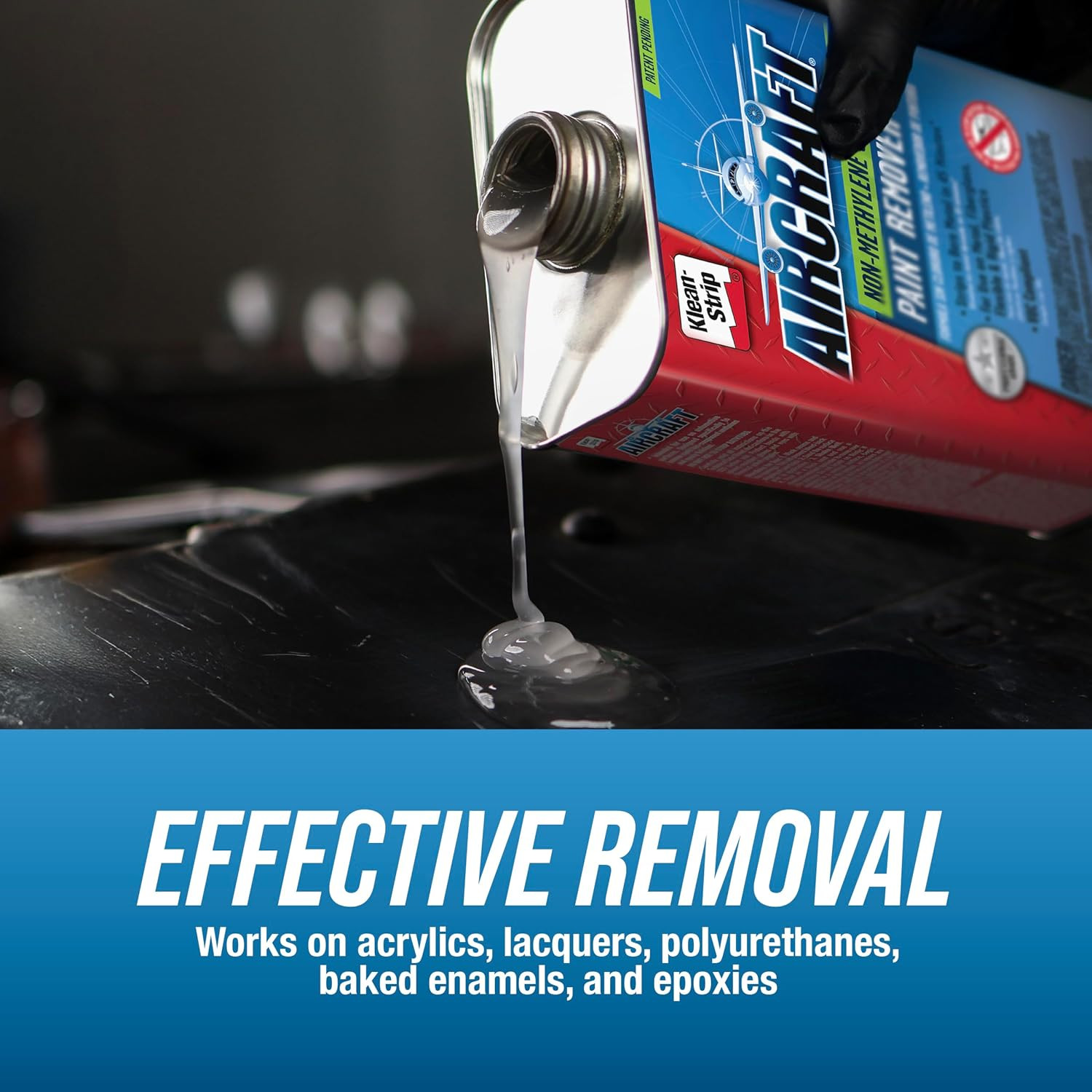 Aircraft Paint Remover, Professional Grade Paint Stripper for Cars & Metal Su...