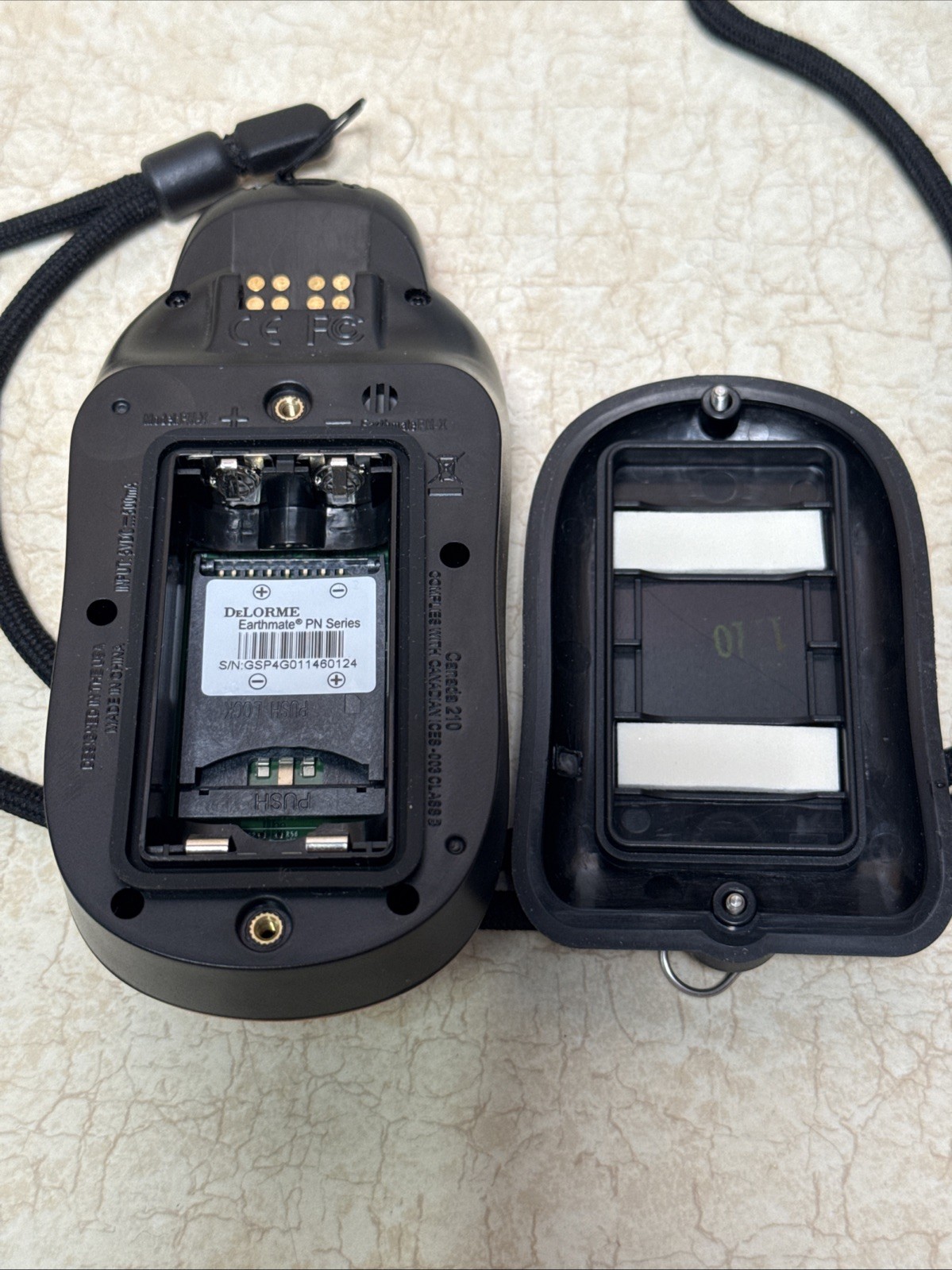 Delorme Earthmate PN-60 Handheld Hiking GPS No USB Cable