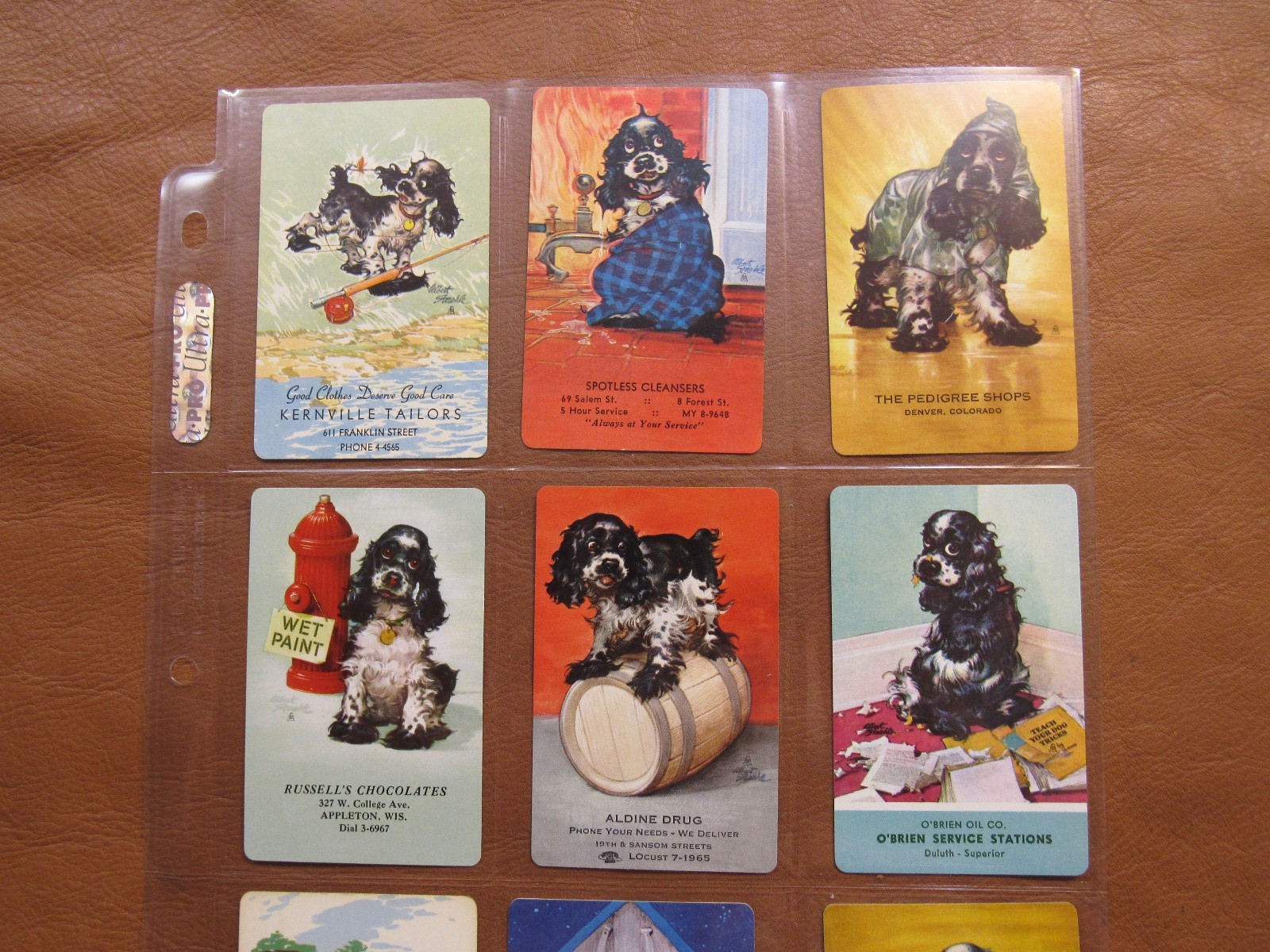 Lot 9 Staehle Butch Advertising Swap Playing Cards #8