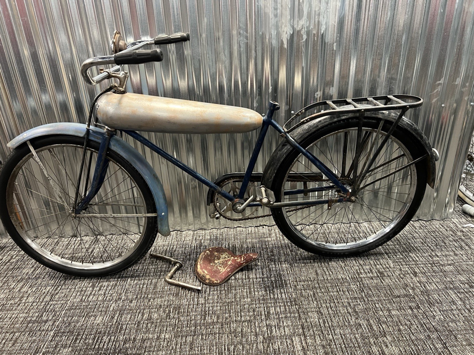 Rare SCHWINN Aerocycle Vintage 1930’s Men Bicycle Bike Grail Collectable