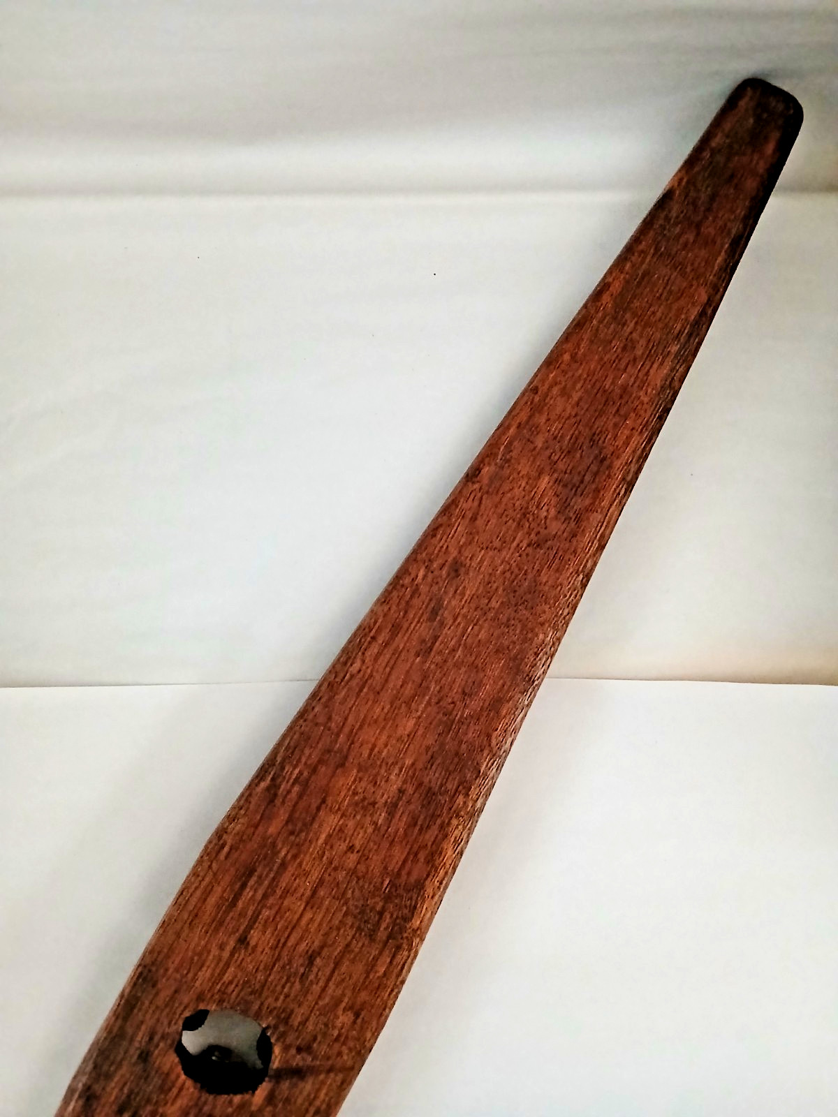 Unique Vintage B&O Railroad Tool - W L Brubaker 1/2" Die in Wooden Handle